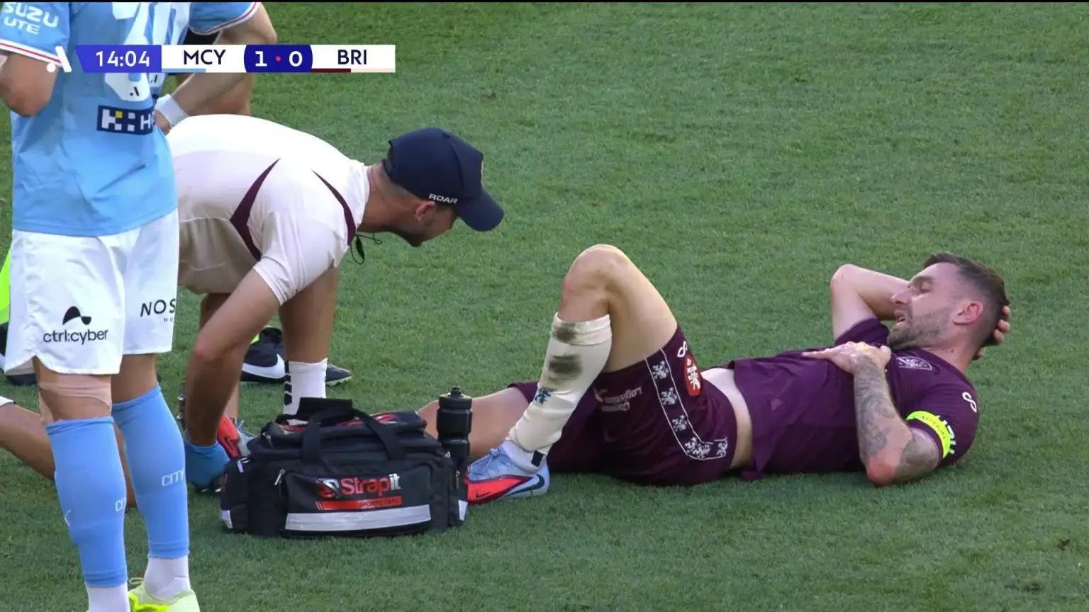 雪上加霜,布里斯班狮吼队长奥谢因脚踝伤势将缺席四周